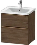 Duravit Waschtischunterschrank D-Neo 58,4x45,2x62,5cm, 1 Kast, b geb/Nu dkl.