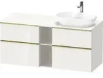 Duravit Waschtischunterschrank D-Neo 140x55cm, 2 SBK, 2 A, B R, g pol/w hgl