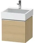 Duravit Waschtischunterschrank D-Neo 48,4x44,2cm, ch/Ei Nat, 1 Ausz., wandh&auml;ngend