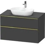 Duravit Waschtischunterschrank D-Neo 100x55cm, g pol/gra m, 2 SBK, 1 A, 1 Pl