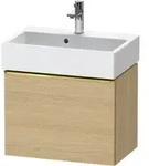Duravit Waschtischunterschrank D-Neo Compact 58,4x37,2x44cm, 1 A, wd, g pol/Eiche Nat