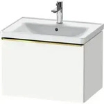 Duravit Waschtischunterschrank D-Neo 63,4x45,2cm, g pol/w ma, 1 Ausz., wandh&auml;ngend