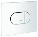 Grohe Abdeckplatte 42379 mit Drucktaste alpinwei&szlig; (42379SH0)