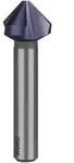 RUKO Kegelsenker DIN 335C 90Grad D.16,5mm HSS TiAlN Z.3 Schaft-D.10mm