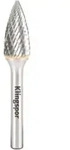 Klingspor HF 100 G Hartmetallfr&auml;ser, 8 x 19 x 6 mm Spezialverzahnung Inox