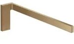hansgrohe HTH Axor Uni. Rectangular 380mm, feststehend, brushed bronze