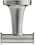 Duravit Handtuchhaken Starck T 6x7,6cm, doppelt, Edelstahl geb&uuml;rstet