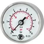 Riegler Standardmano, CrNi-Stahl, G 1/4 hinten zentr., 0 - 40,0 bar, &Oslash;50