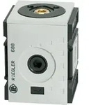 Riegler Verteiler &raquo;FUTURA &laquo;, BG 2, G 1/2, Abg&auml;nge 2xG 3/8, 1x G 1/4, G 1/2