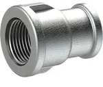 Riegler Muffen 240, IG/IG, Rp 3, Rp 1 1/2, schw. Temperguss feuerverz.