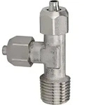 Riegler L-Einschraubverschraubung, R 1/8 a., f&uuml;r Schlauch 6/4, ES 1.4404