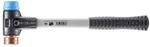 Halder SchonhammerSimplex Fiber. 30mm TPE-soft/Kupf.
