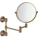 hansgrohe Rasierspiegel Axor Montreux schw, neigbar, Wandmont., brush. r gol