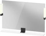 Duravit LED-Spiegel 9 W Sivida 105x65x3,6cm, w g, Leu., au, stl, Gr. sw