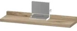 Duravit Spiegel-Ablage Sivida 45x65x3,6cm, Ei Marm, montiert, chrom