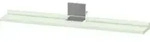 Duravit Spiegel-Ablage Sivida 85x65x3,6cm, gr&uuml;n Matt, montiert, chrom