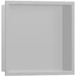 hansgrohe Wandnische XtraStoris Original 300x300x100mm, m int. Rahmen, Betongrau