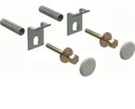 Geberit Urinal-Befestigungsset chrom, mit Abdeckkappen, 2 St&uuml;ck