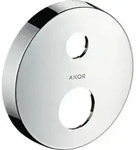 hansgrohe Verl&auml;ngerungsrosette Axor 2-Loch, rund, Edelstahl-Optik
