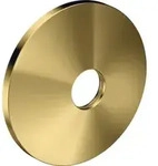 hansgrohe Verl&auml;ngerungsrosette d= 90mm, aus Metall, polished gold optic