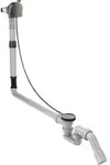 hansgrohe Komplettset Exafill S Wanneneinlauf, Ab- + &Uuml;L-Garn., pol. bla vc