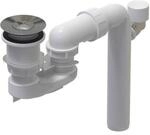 V&B Ab-/&Uuml;berlaufgarnitur ViFlow grey, ohne &Uuml;berlauf ; Villeroy & Boch (U9095303S)