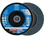 PFERD TOOLS POLIFAN POWER F&auml;cherscheibe PFC 180x22,23 mm konisch Z60 SG STEELOX