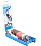 PFERD TOOLS COMBICLICK Set 19-tlg. &Oslash; 115 mm 5/8-11 Bearbeitungen grob bis poliert