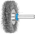 PFERD TOOLS Rundb&uuml;rste ungezopft RBU &Oslash;50x10mm Schaft-&Oslash;6 mm Edelstahl-Draht-&Oslash;0,20