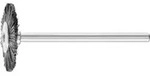 PFERD TOOLS Miniatur- Rundb&uuml;rste RBU &Oslash;22x2 mm Schaft-&Oslash;3 mm schwarze...