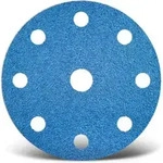 MENZER Klett-Schleifscheiben &Oslash; 150 mm K60 9-Loch Set 25 St&uuml;ck