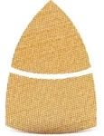 MENZER Klett-Schleifgitter 93 mm K320 62 x 102 mm Gitter VE 25