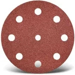 MENZER Klett-Schleifscheiben &Oslash; 125 mm K60 9-Loch Set 50 St&uuml;ck