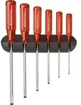 PB Swiss Tools Schraubendreher-Satz 6-teilig Schlitz im Wandhalter Classic