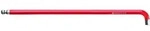 PB Swiss Tools 6-kant-Winkelschraubendreher 90&deg; - 100&deg; lang, mit Kugelkopf und