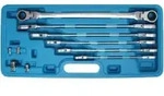 BGS Doppel-Ratschen-Gelenkschl&uuml;ssel-Satz SW 8 - 19 mm 10 teilig