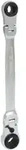 KS Tools 4 in 1 GEARplus umschaltbar Gelenk-Doppel-Ringschl&uuml;ssel, 10x13-17x19mm
