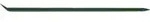Brechstange L.1250mm B.30mm Form rd.m.Spitze u.geb.Schneide schwarz lack.IDEAL