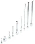 BGS Kippverl&auml;ngerungs-Satz 6,3 mm (1/4 Zoll), 10 mm (3/8 Zoll), 12,5 mm (1/2 Zoll) 9
