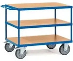 fetra Tischwagen 2421 - Tragkraft 600kg TPE-Reifen