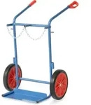 fetra Stahlflaschenkarre 51011. Tragkraft 150kg