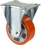 BS Rollen Schwerlastrolle, Guss-Polyurethanrad, Aluminiumfelge, &Oslash; 125 mm