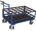 VARIOfit Stahlflaschenwagen mit Totmannbremse