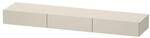 Duravit Schubkastenablage DuraStyle 180x44cm, 3 SchKa., Tau, m Konsole