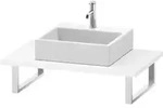 Duravit Konsole L-Cube 80-200x55cm, 1 AS, St&auml;r 3cm, we. hgl