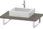Duravit Konsole L-Cube 80-200x55cm, 1 AS, St&auml; 4.5cm, f Gr hgl