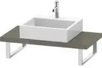 Duravit Konsole Compact L-Cube 80-200x48cm, 1 AS, St&auml; 4.5cm, f Gr hgl