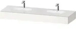 Duravit Einbauwaschtisch-M&ouml;bel-Set Qatego 160x55x17cm, m K, 2 A., B bs, m &Uuml;, w hgl