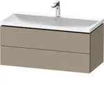 Duravit M&ouml;bel-Set L-Cube 100x48x48cm, m Hahnl., lei, 2 Schub.
