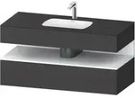 Duravit Einbauwaschtisch-M&ouml;bel-Set Qatego 120x55x60cm, we m/Grap ma,